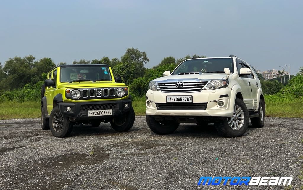 Maruti Jimny Vs Used Toyota Fortuner