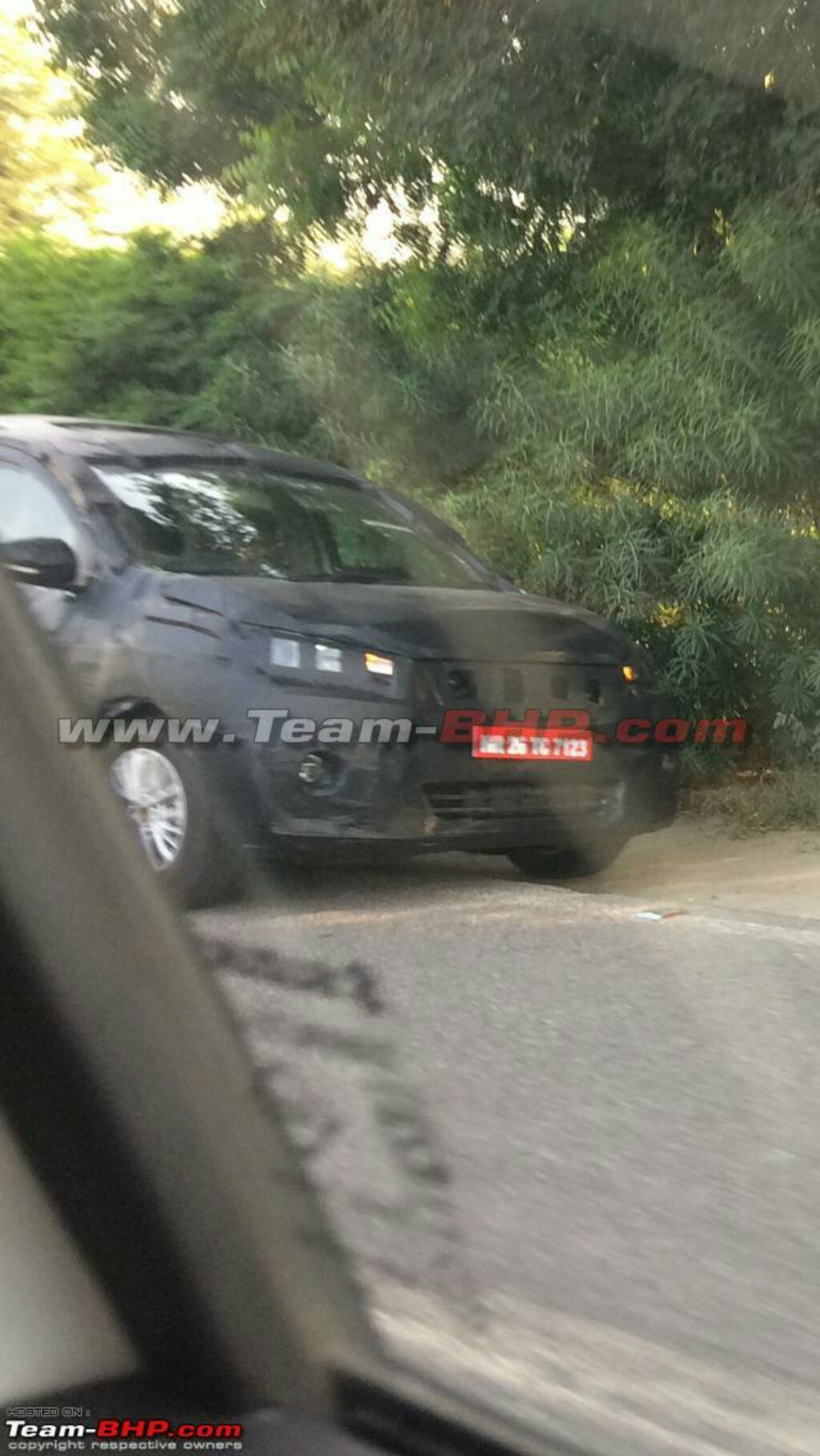 Maruti MPV Spotted Testing