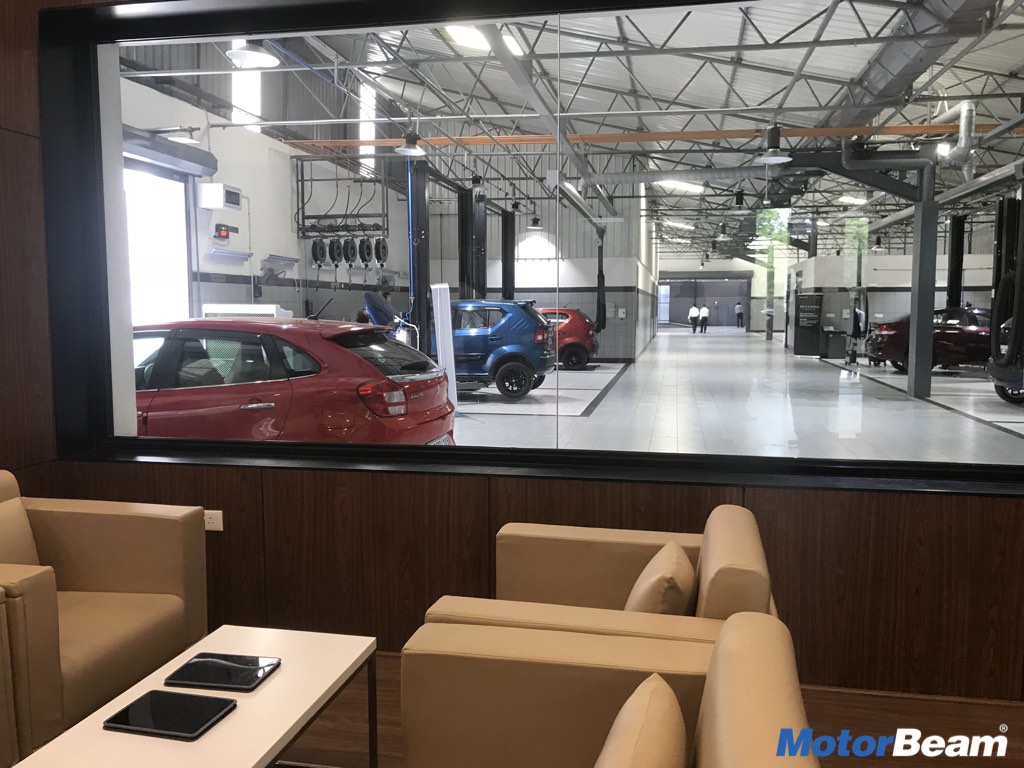 Maruti NEXA Service Lounge