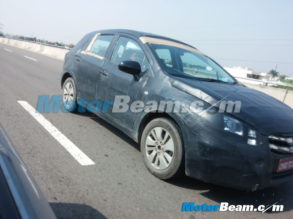 Maruti S-Cross Spy Shot Grille