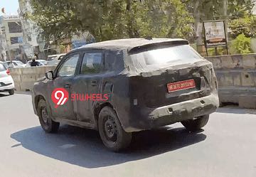 Maruti SUV Spied