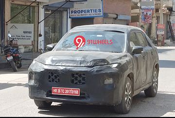 Maruti SUV Spotted Testing