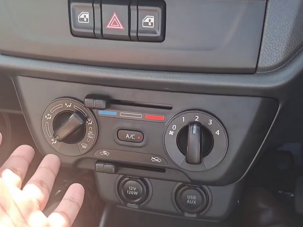 Maruti Suzuki Alto K10 VXI HVAC Controls