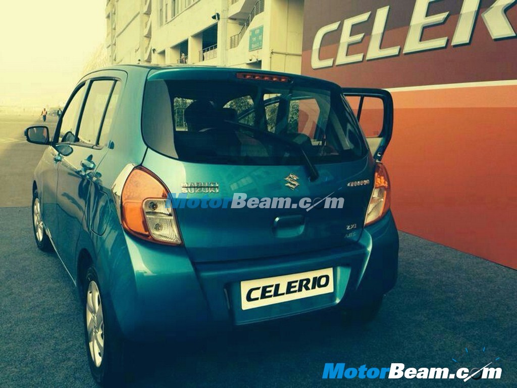 Maruti Suzuki Celerio Spied Rear