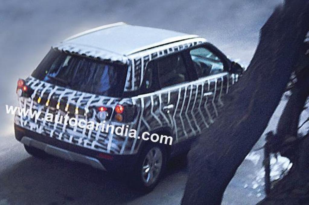 Maruti Suzuki Compact SUV Spy-Shot Rear