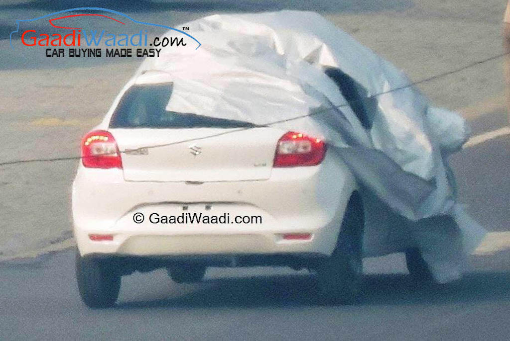 Maruti Suzuki Fronx Spy Shot Rear