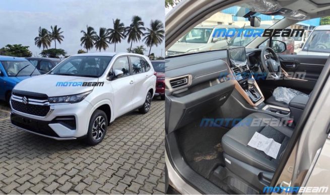 Maruti Suzuki Invicto Interior Leaked
