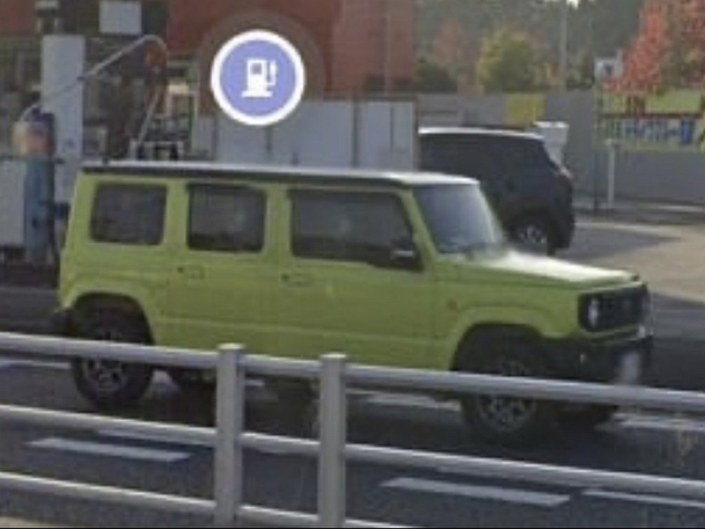 Maruti Suzuki Jimny 5-Door Spied