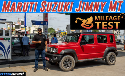 Maruti Suzuki Jimny MT Mileage Test Thumbnail
