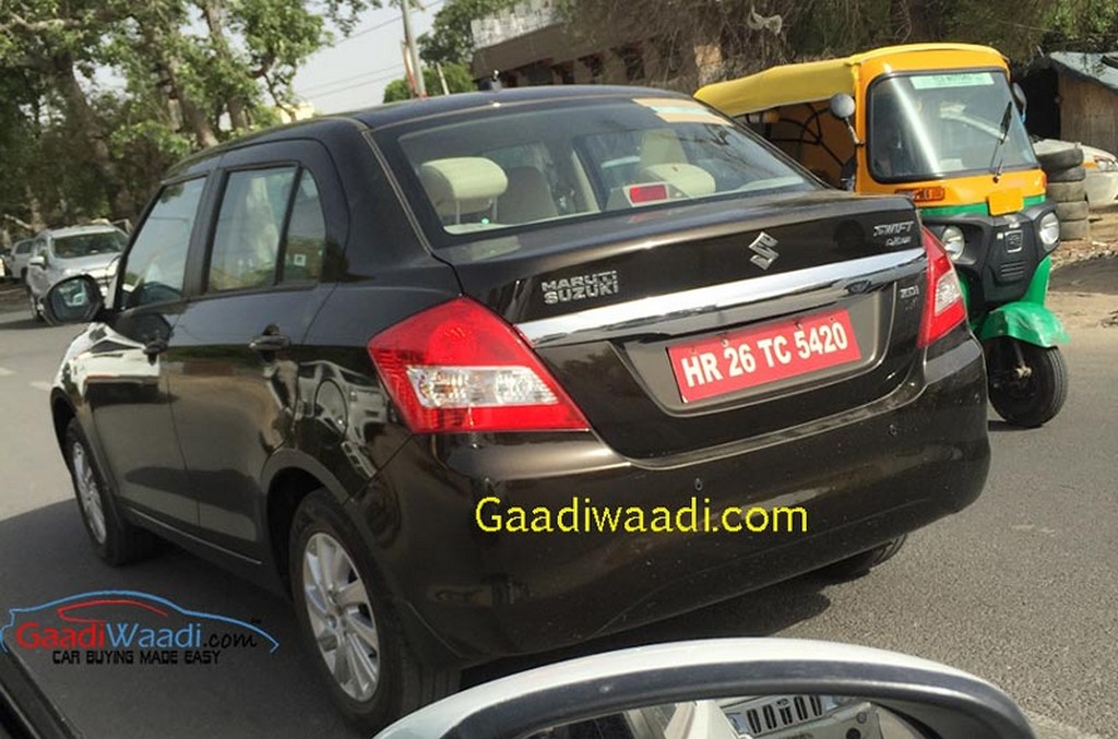 Maruti Swift Dzire AMT Spied