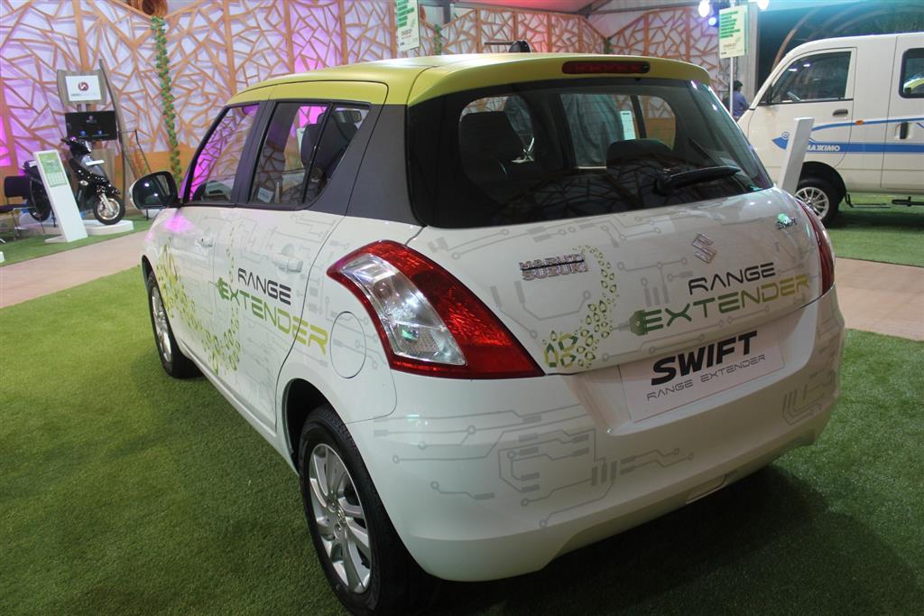 Maruti Swift Hybrid Range Extender Rear