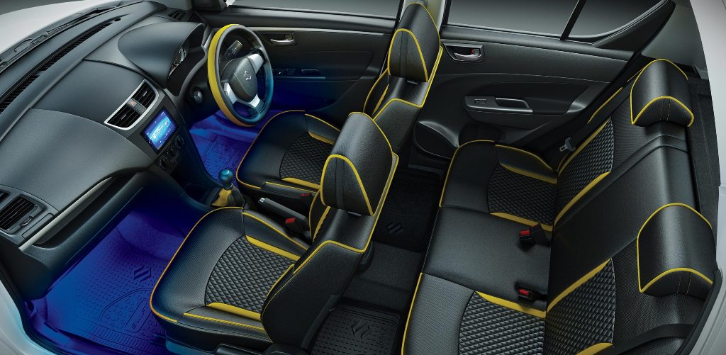 Maruti Swift Windsong Edition Interiors