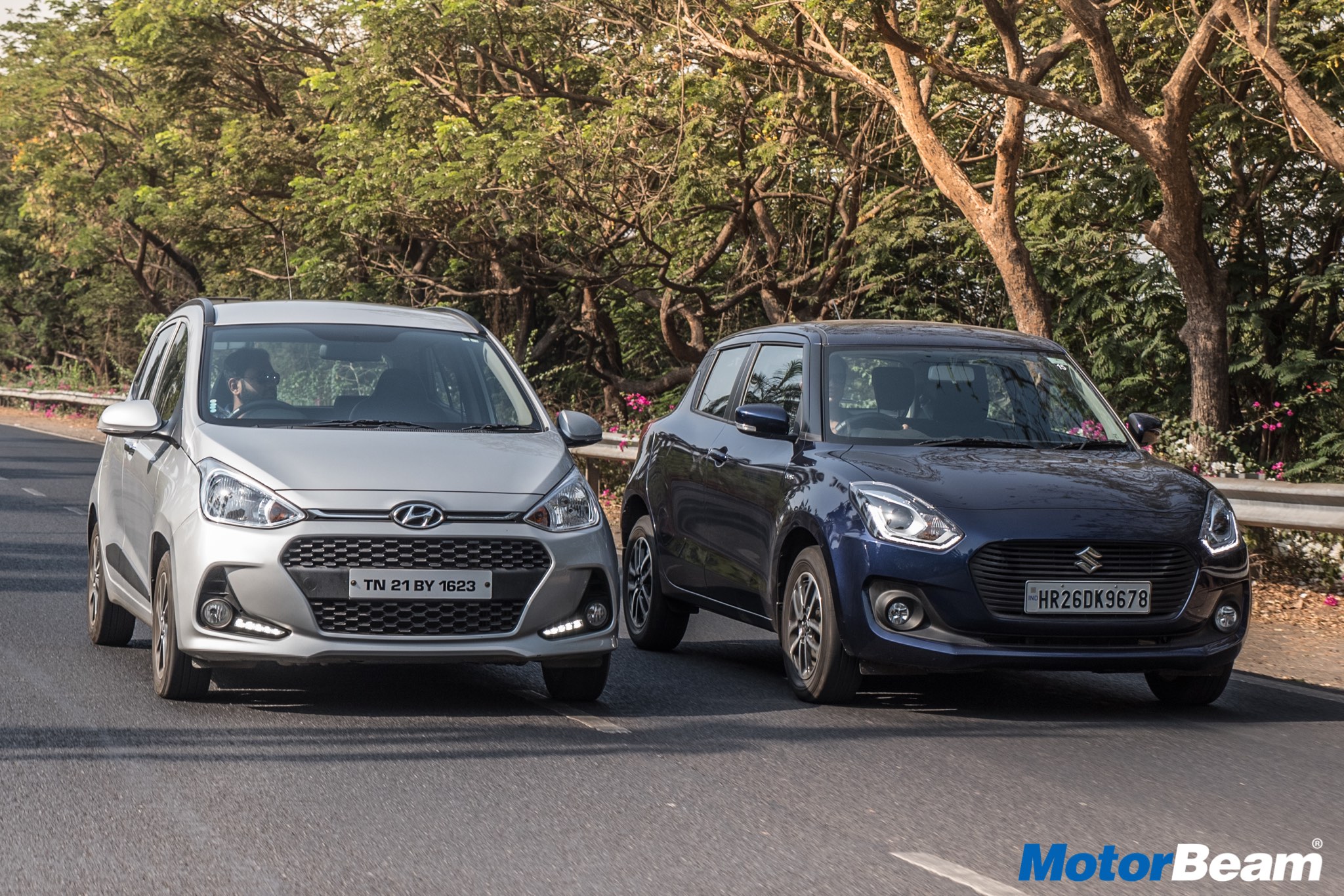 Maruti Swift vs Hyundai Grand i10 Shootout