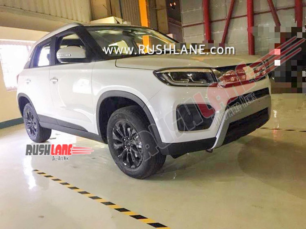 Maruti Vitara Brezza Facelift Spotted