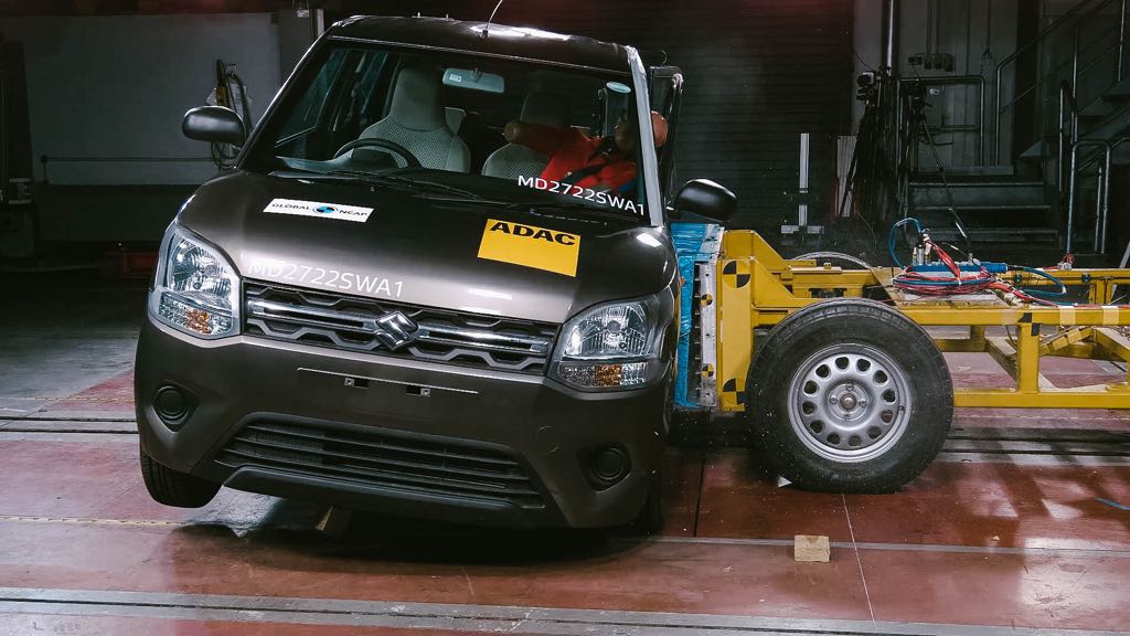 Maruti Wagon R Crash Test