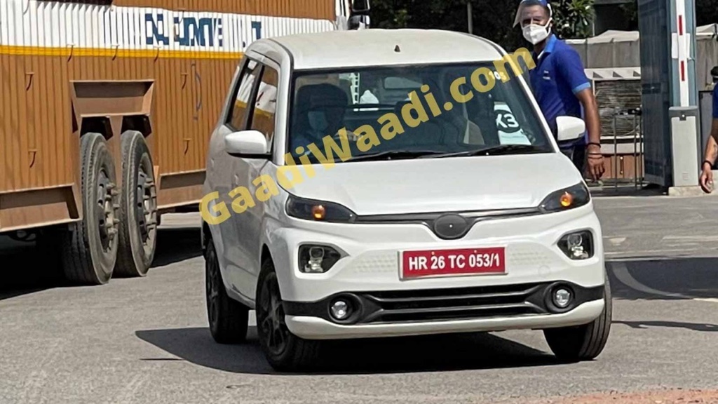 Maruti Wagon R Electric Spied