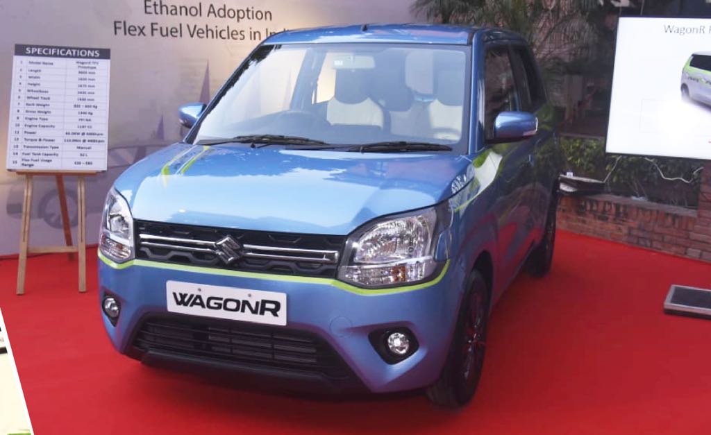 Maruti Wagon R Flex Fuel Prototype