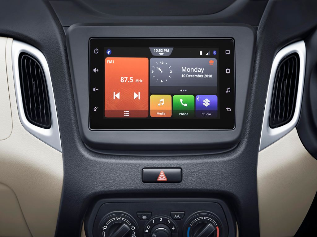 Maruti WagonR Infotainment Screen