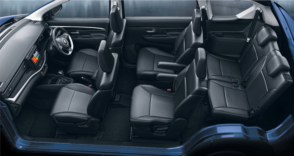 Maruti XL6 6 Seat Layout