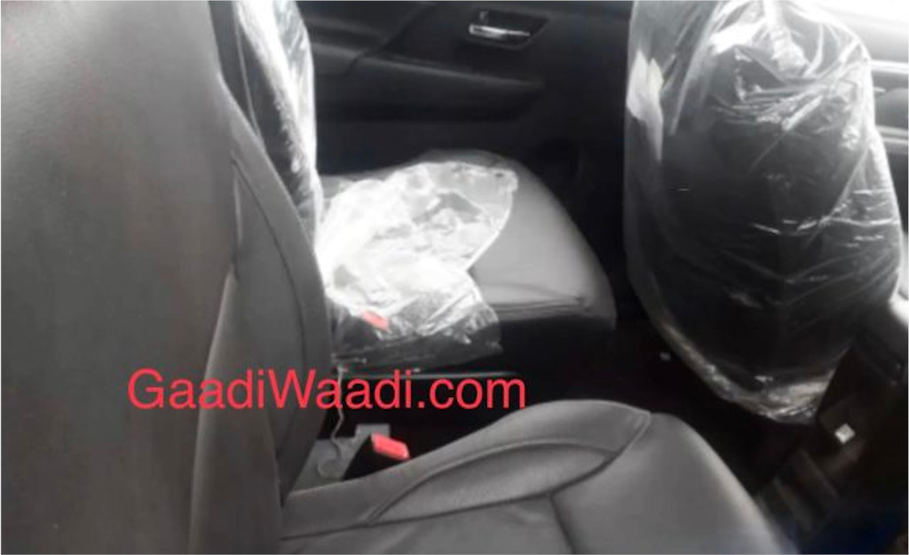 Maruti XL6 Rear Seats