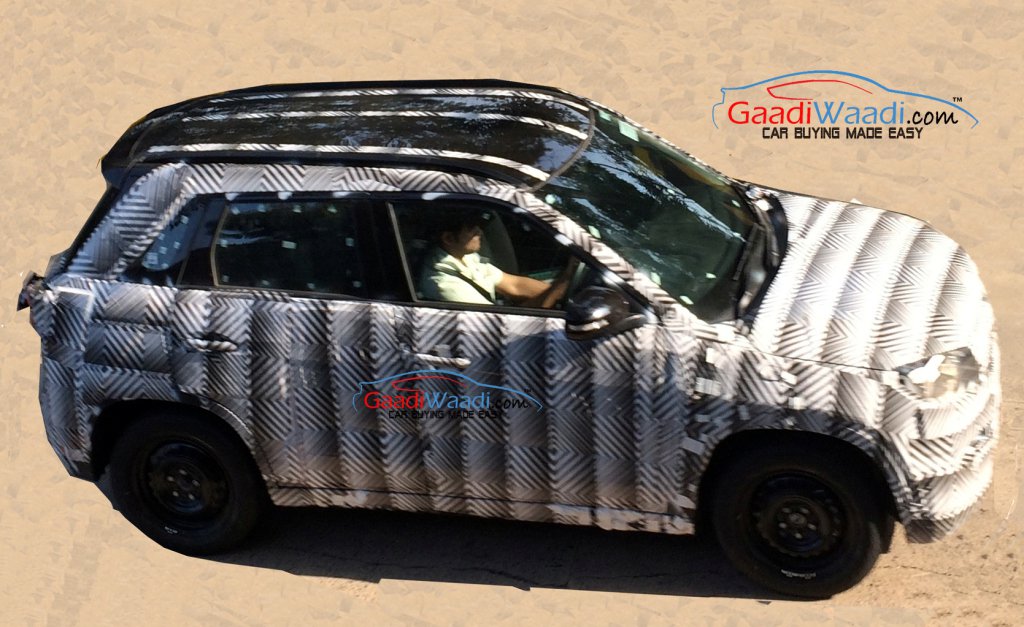 Maruti YBA Test Mule Side