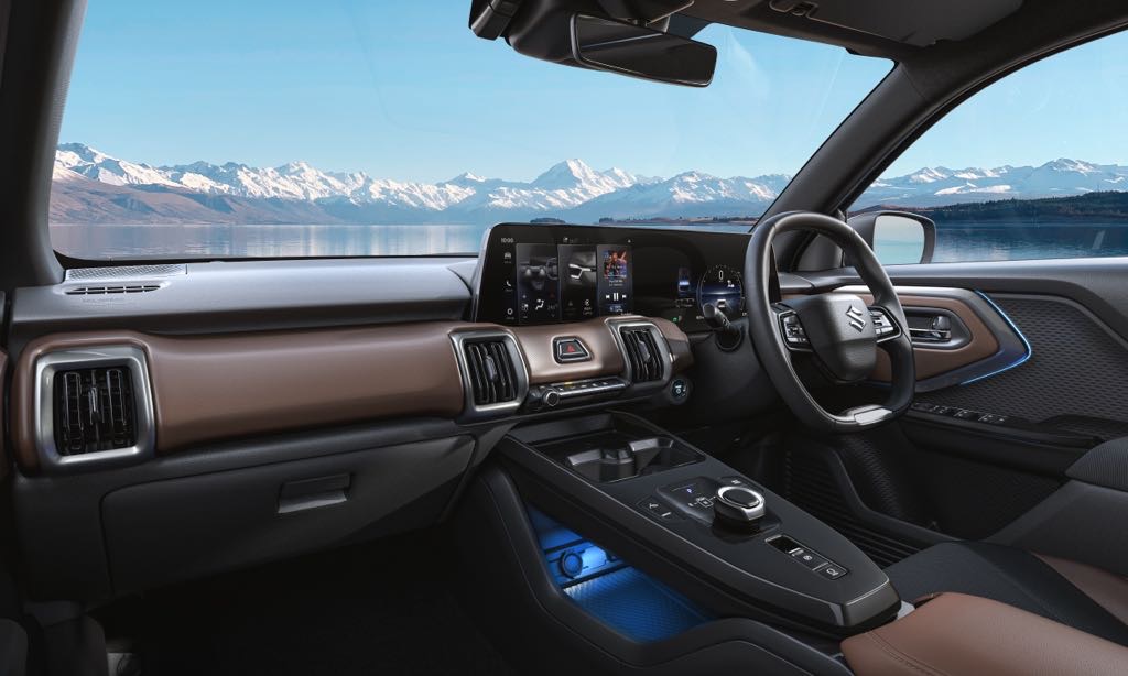 Maruti e Vitara Dashboard