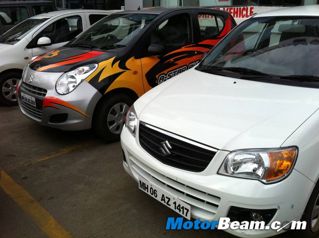 Maruti Cars At Dealership