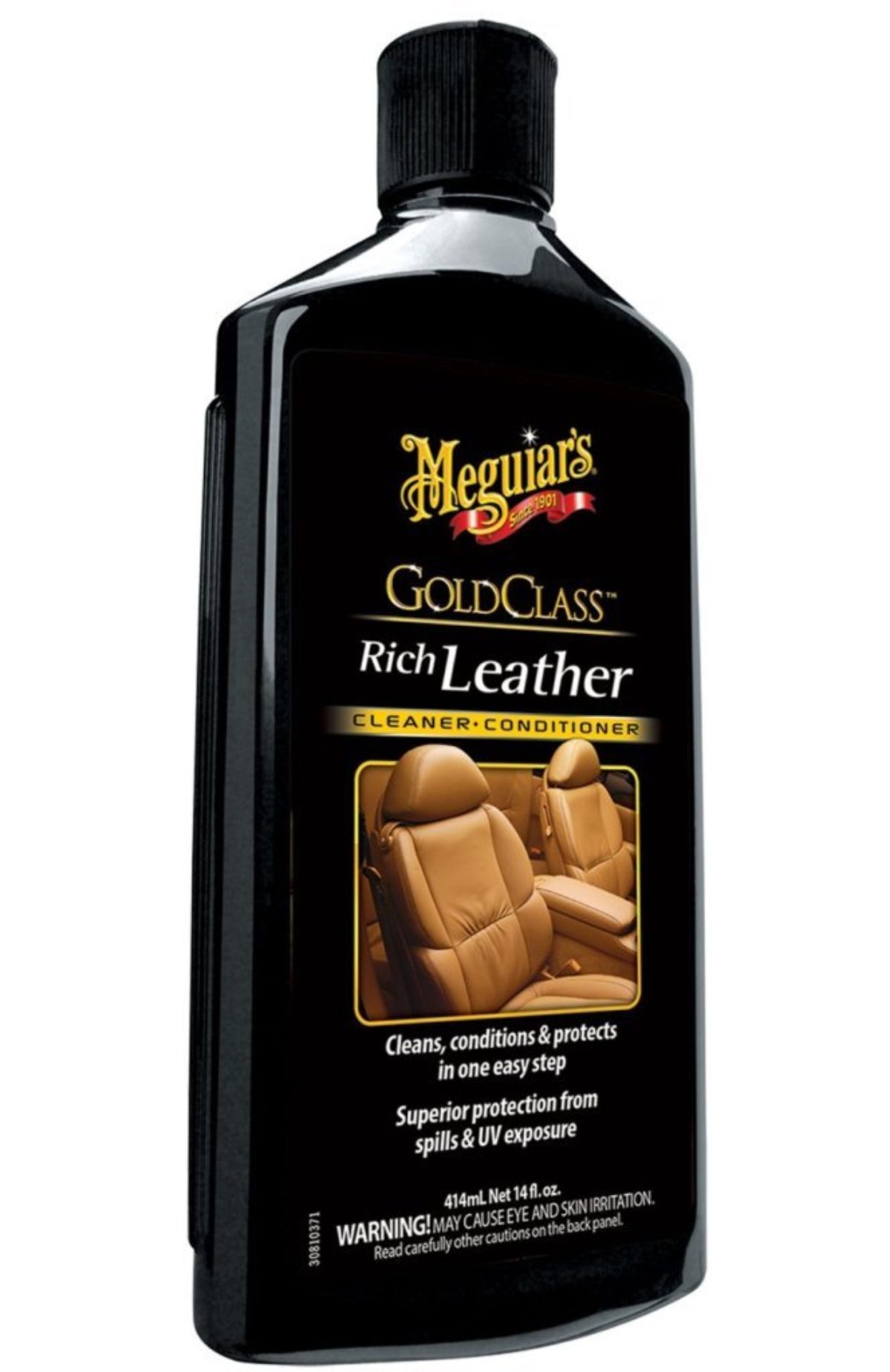 Meguiars Gold Class Rich Leather Cleaner/Conditioner, 400 ml