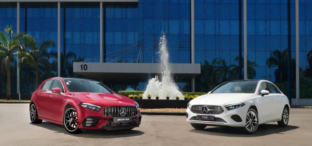 Mercedes Benz A-Class facelift launched in India at Rs. 45.80 lakh -  CarWale, mercedes-benz 