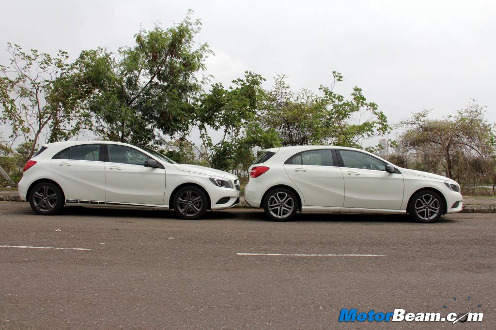 Mercedes A-Class Edition 1 Changes