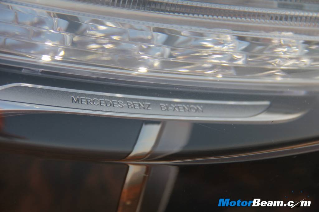 Mercedes A-Class Headlight Detail