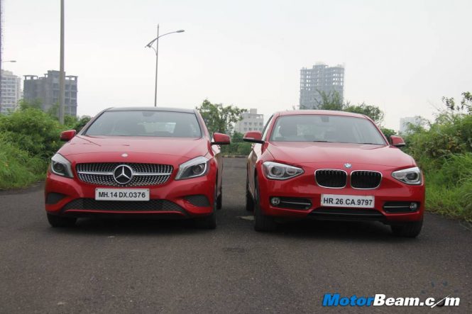 Mercedes A-Class vs BMW 1-Series Shootout