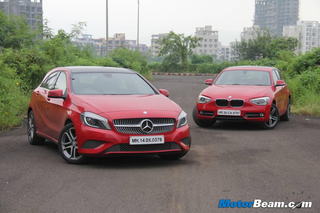 Mercedes A-Class vs BMW 1-Series