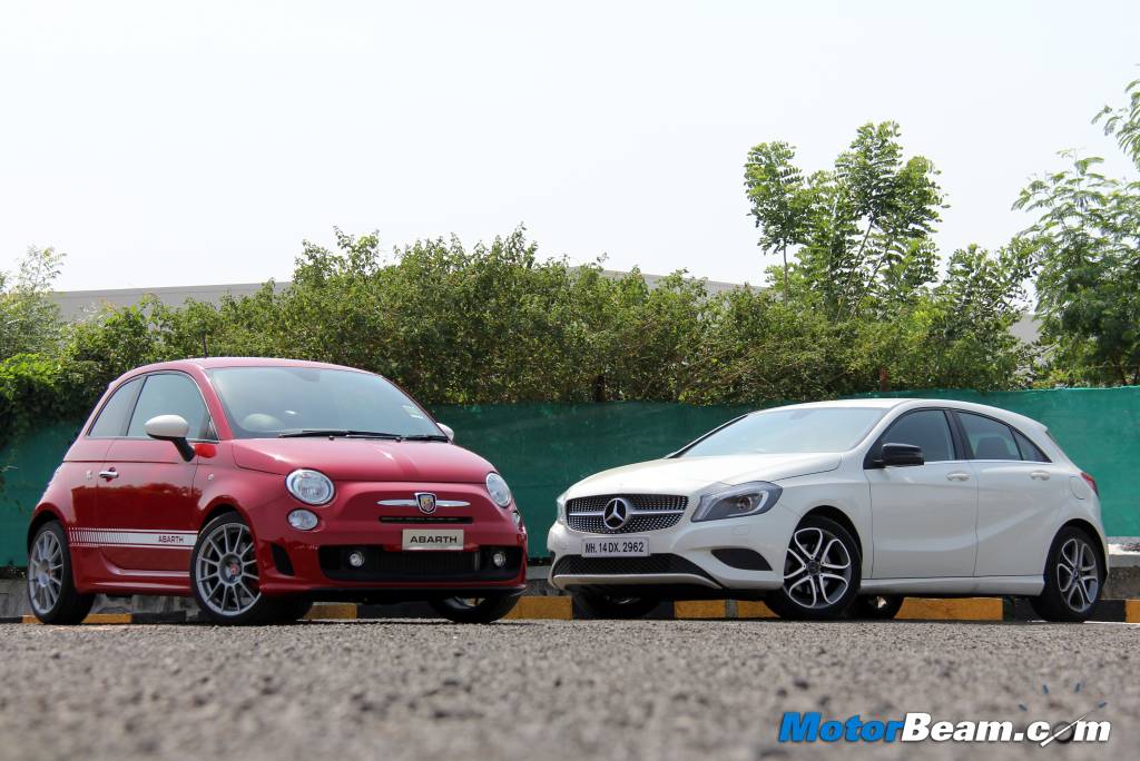 Mercedes A-Class vs Fiat 500