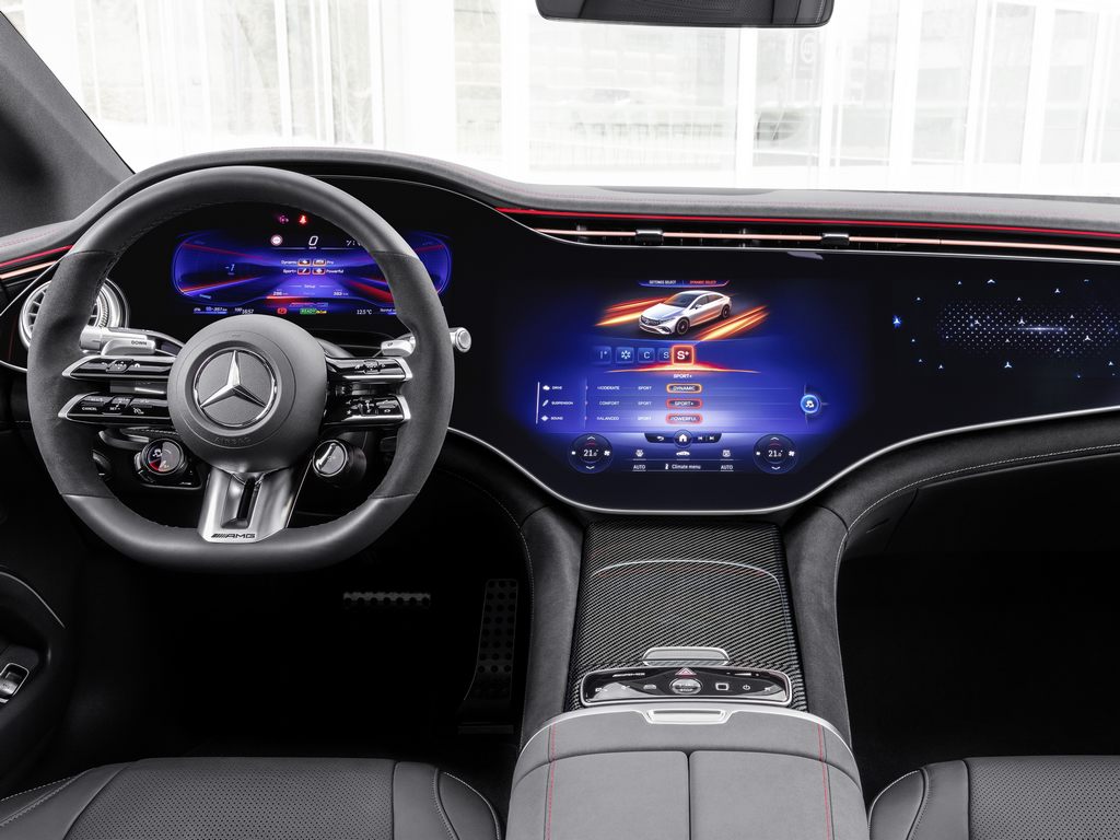 Mercedes AMG EQS 53 4Matic+ Launch Interiors