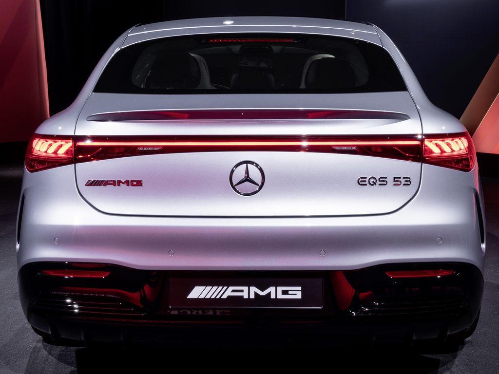 Mercedes AMG EQS 53 4Matic+ Launch Rear