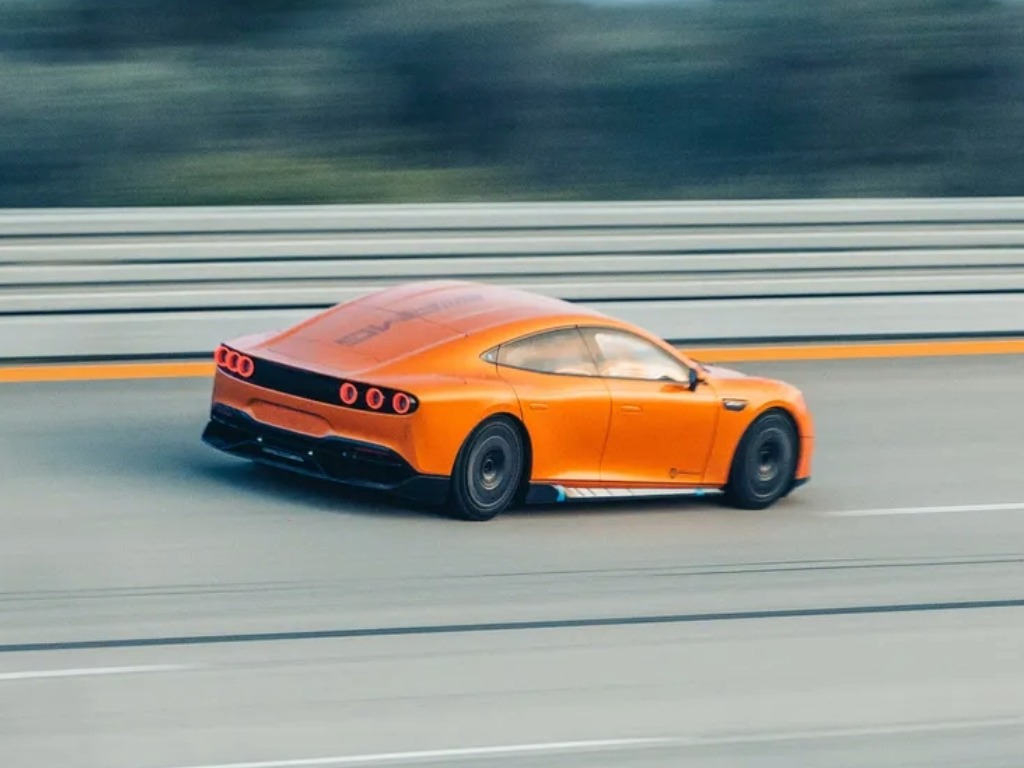 Mercedes AMG GT XX record rear