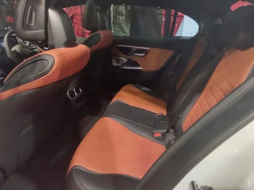 Mercedes-Benz C-Class Unveil Rear Seat