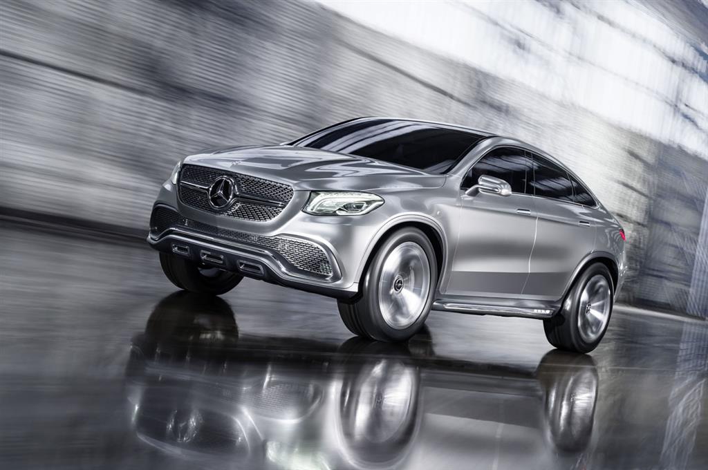 Mercedes-Benz Concept Coupe SUV Showcase