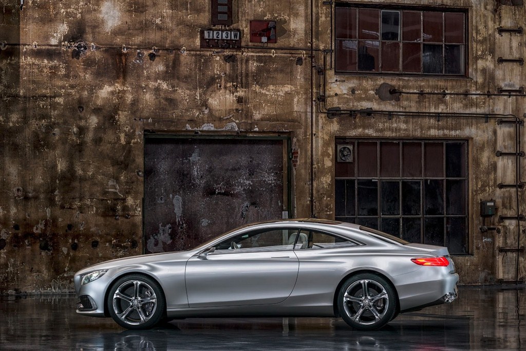 Mercedes-Benz Concept S-Class Coupe Side