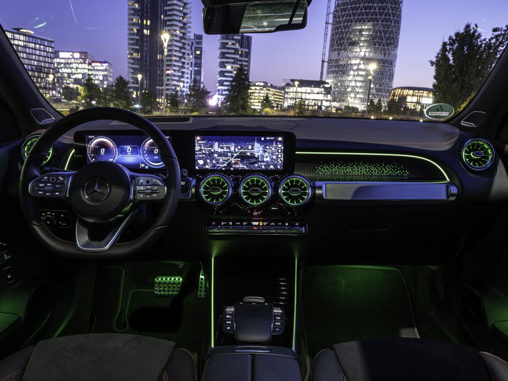 Mercedes Benz EQB Launch Interiors