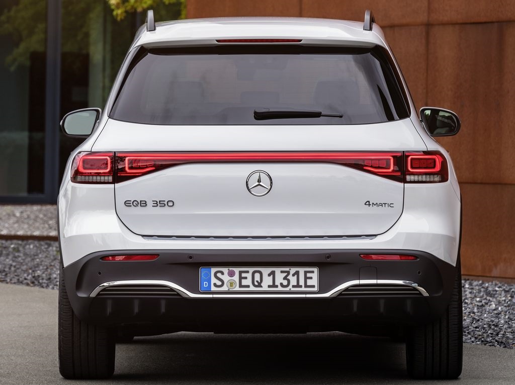 Mercedes Benz EQB Launch Rear
