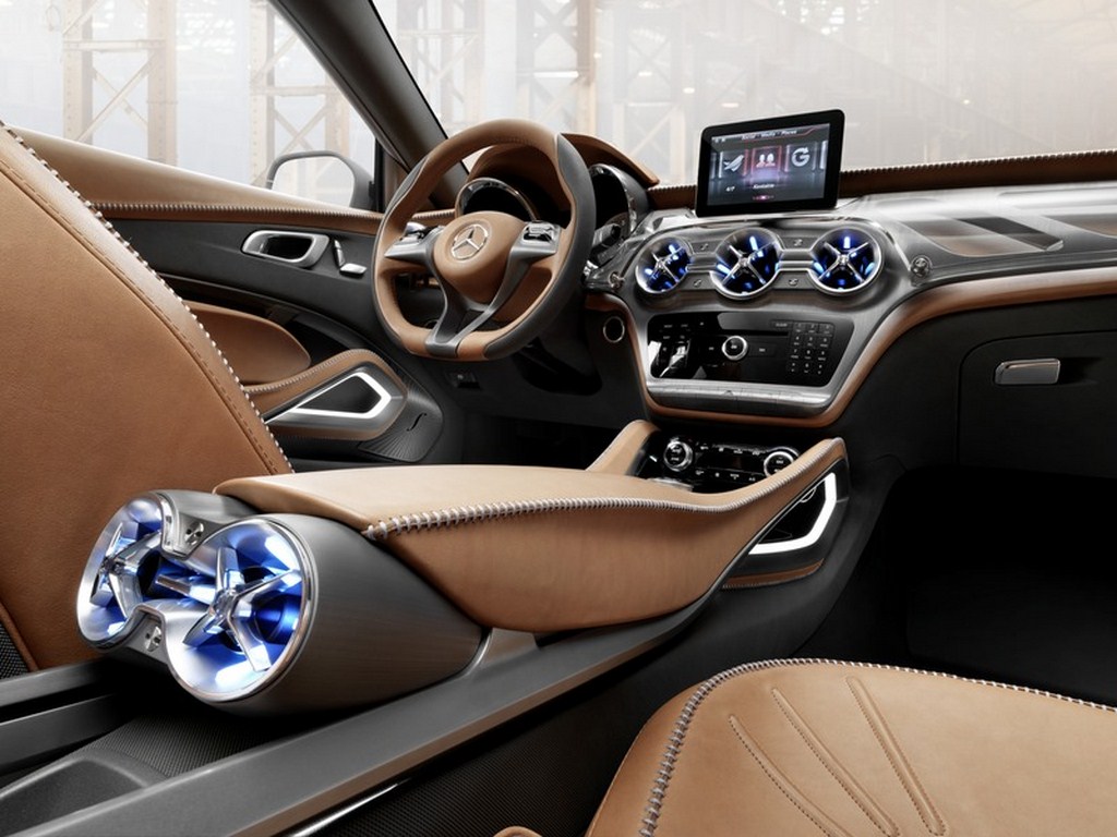 Mercedes Benz GLA Concept Interiors