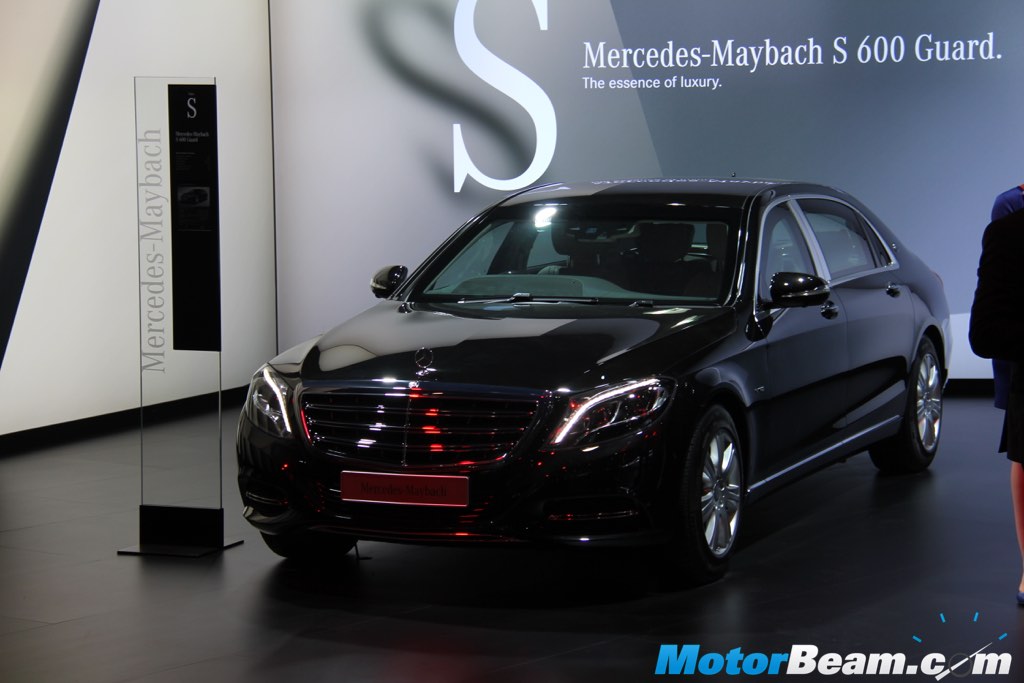 Mercedes Benz S-Guard Auto Expo