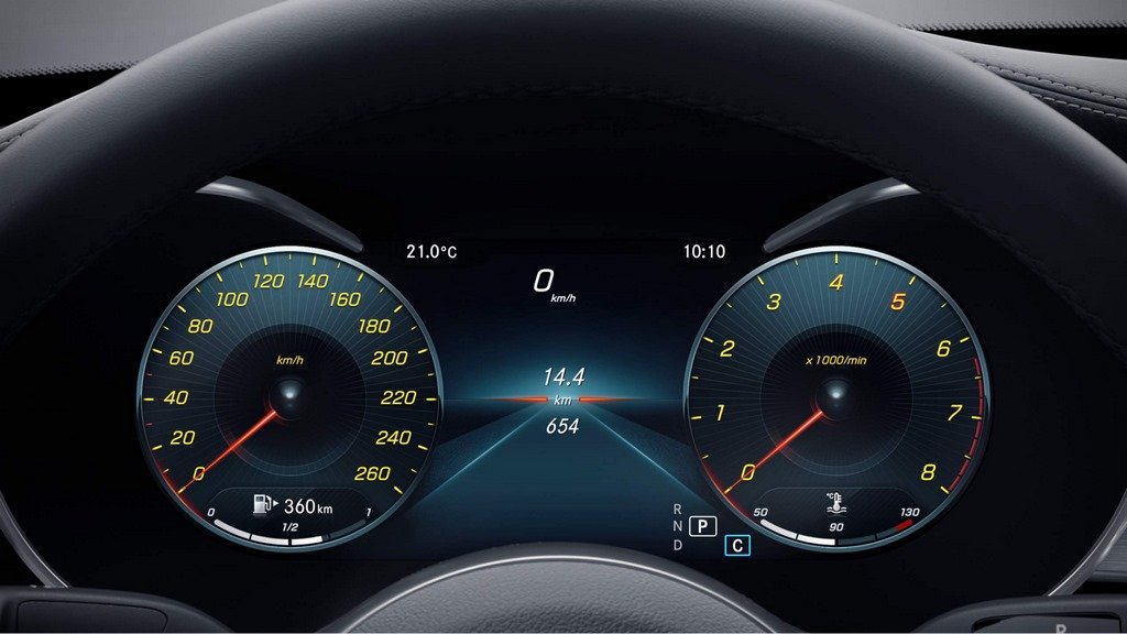 Mercedes-C-Class Instrument Cluster