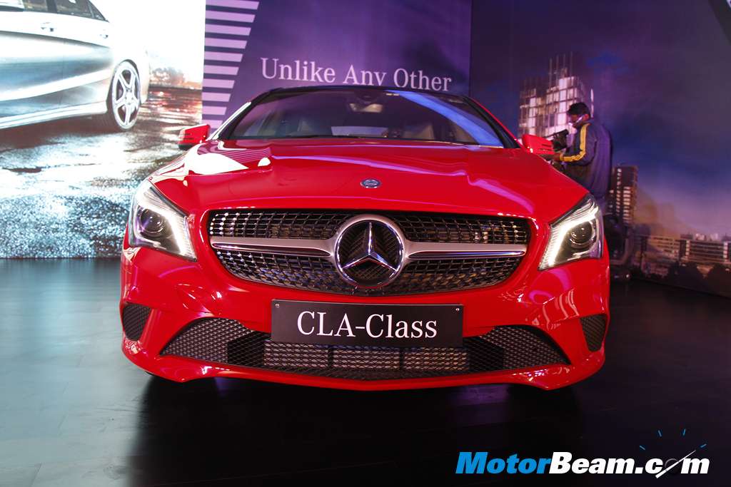 Mercedes CLA Launch Front