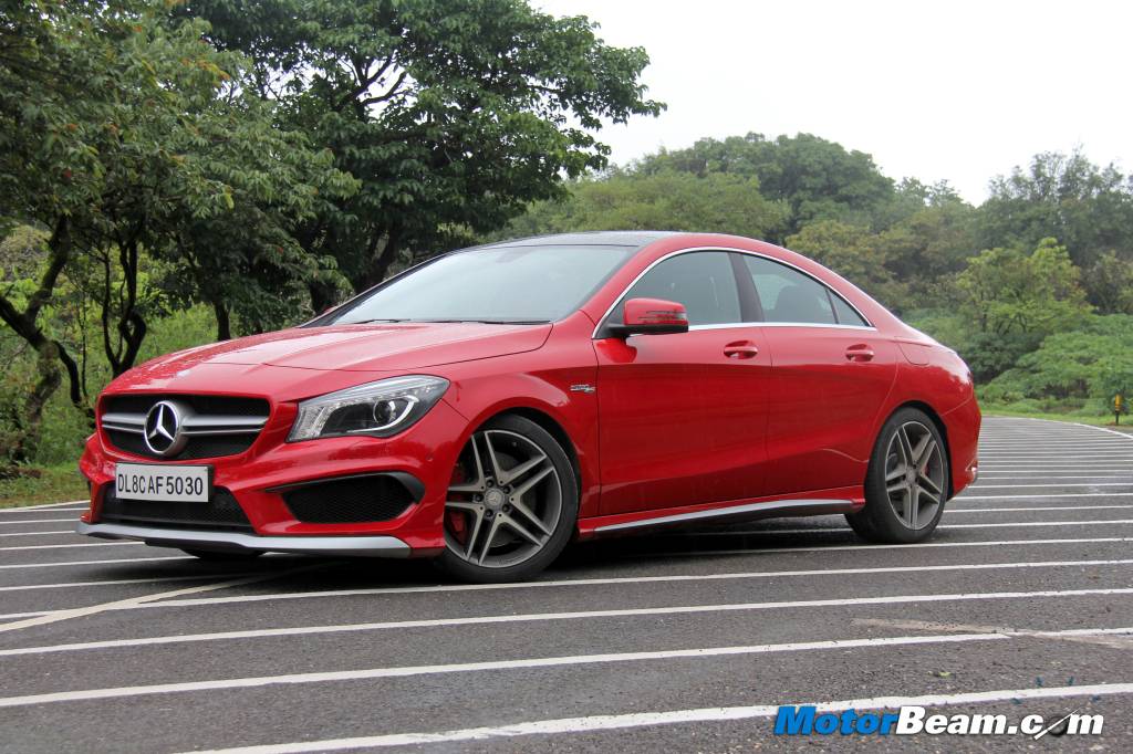 Mercedes CLA45 AMG Test Drive Review