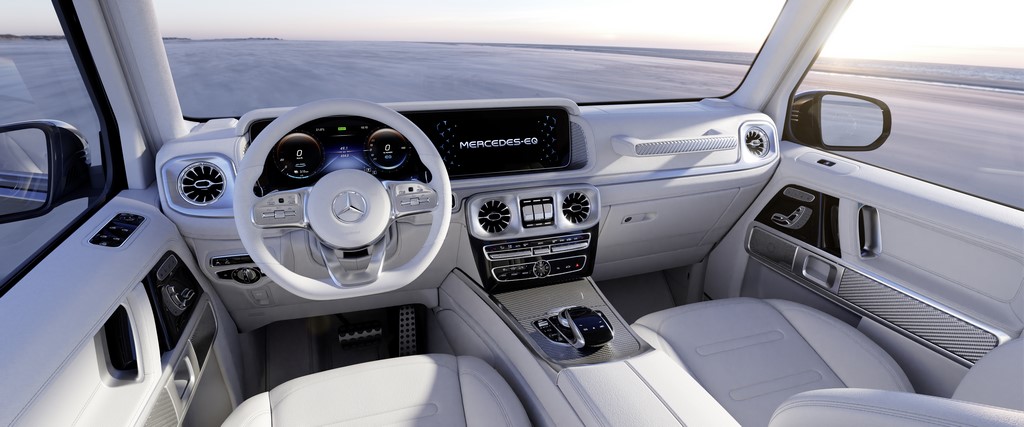 Mercedes Concept EQG Dashboard