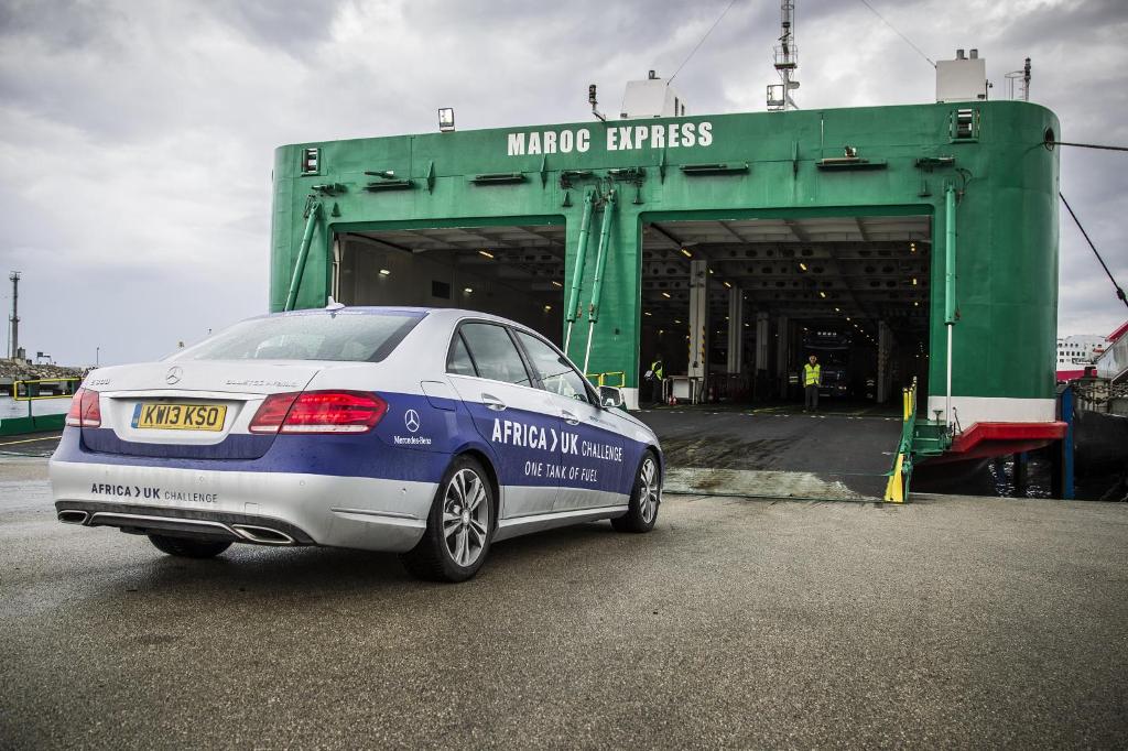 Mercedes E-Class Africa UK Challenge 73.6 MPG