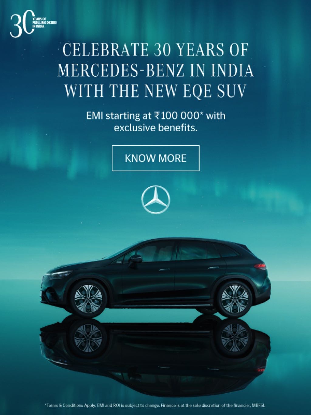 Mercedes EQE SUV Campaign